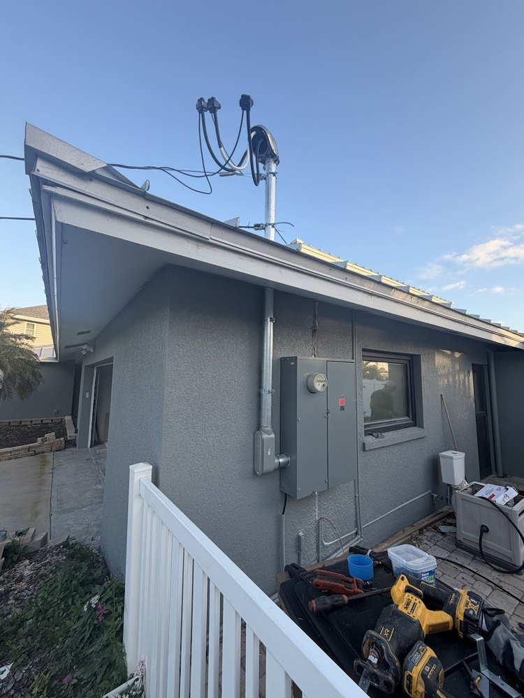 Service Mast Installation